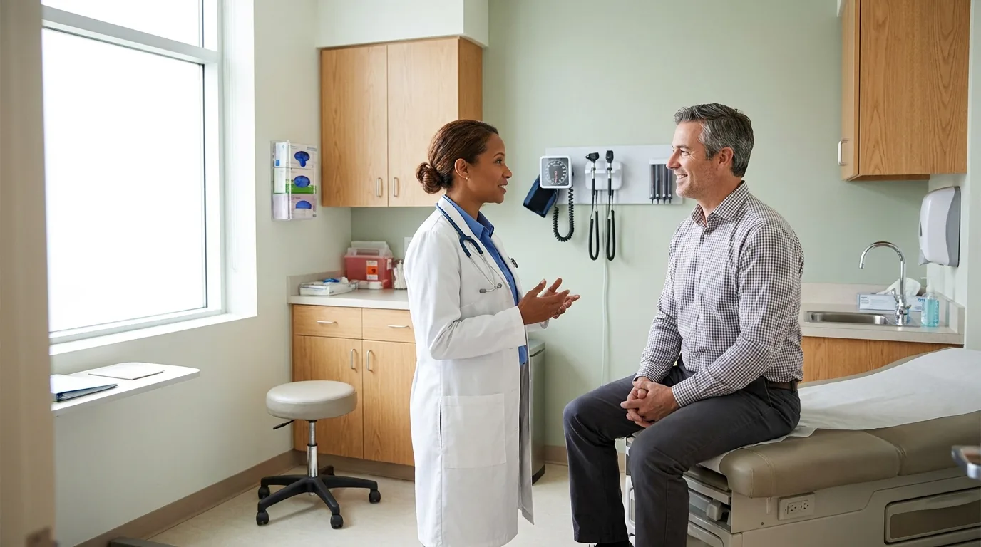 Inside a primary care clinic